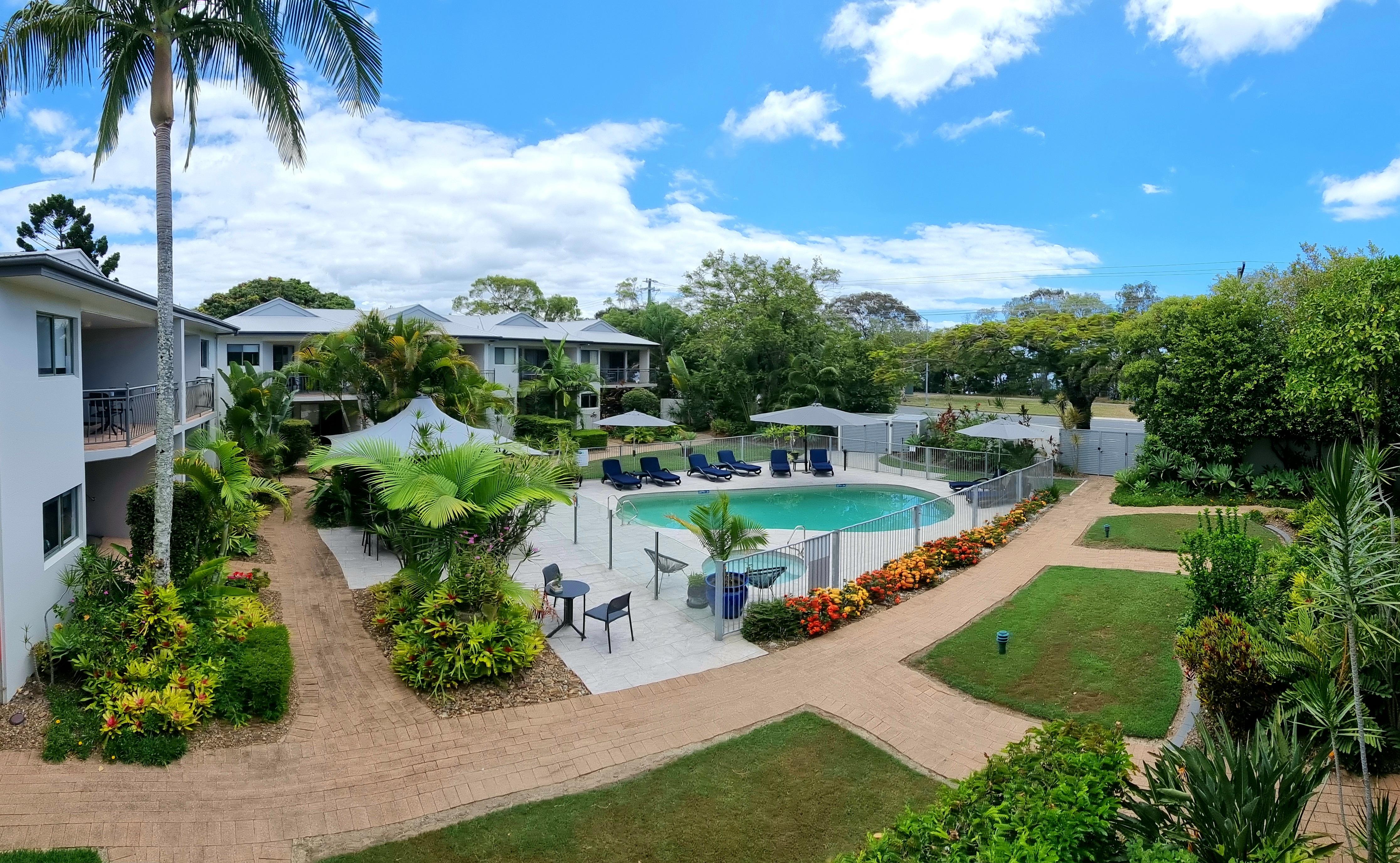 נוסוויל Noosa River Retreat Holiday Apartments מראה חיצוני תמונה
